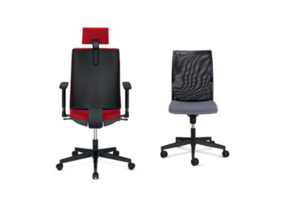 Intrata oferta specjalna krzesło biurowe intrata z zagłowkiem nowy styl tył krzesła